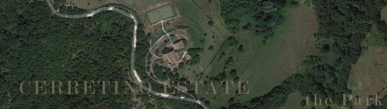 Tenuta Cerretino villa con piscina Montefortino